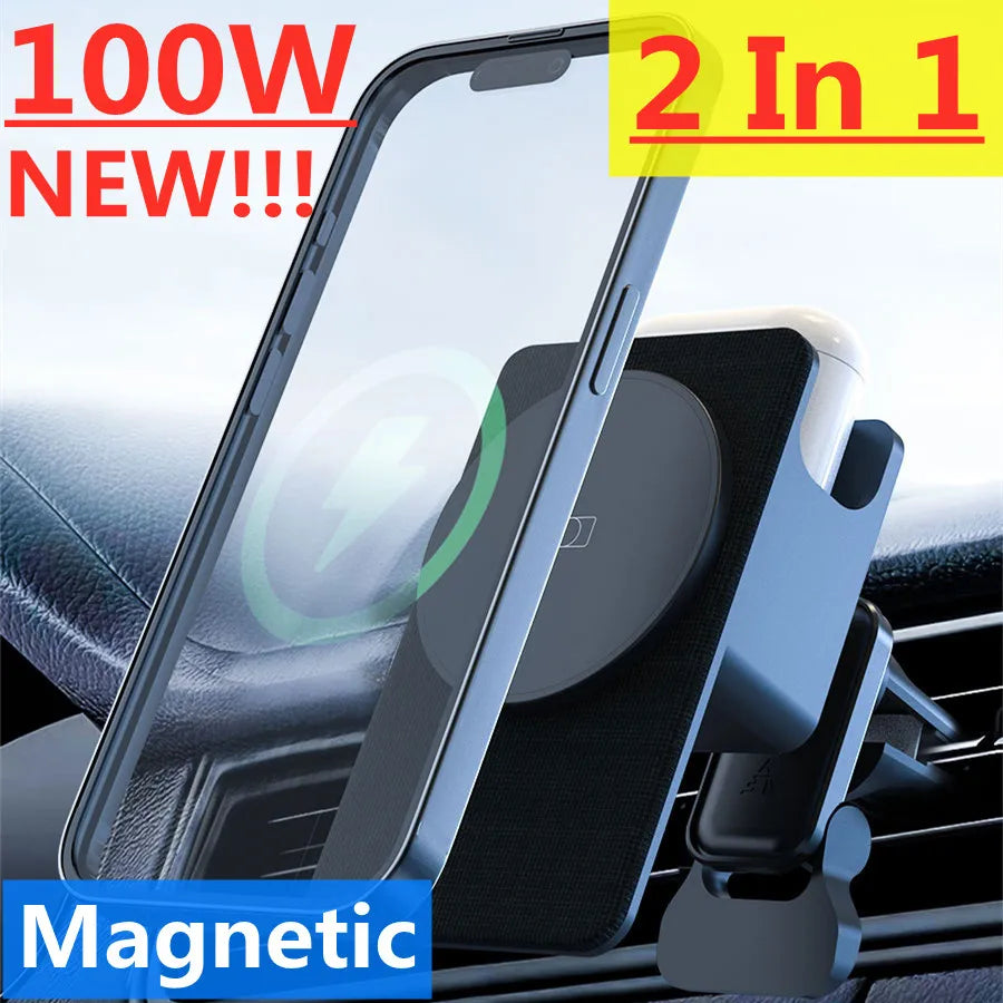 Gearyx Grip — MagSafe 15W Vent Mount Charger — view 2