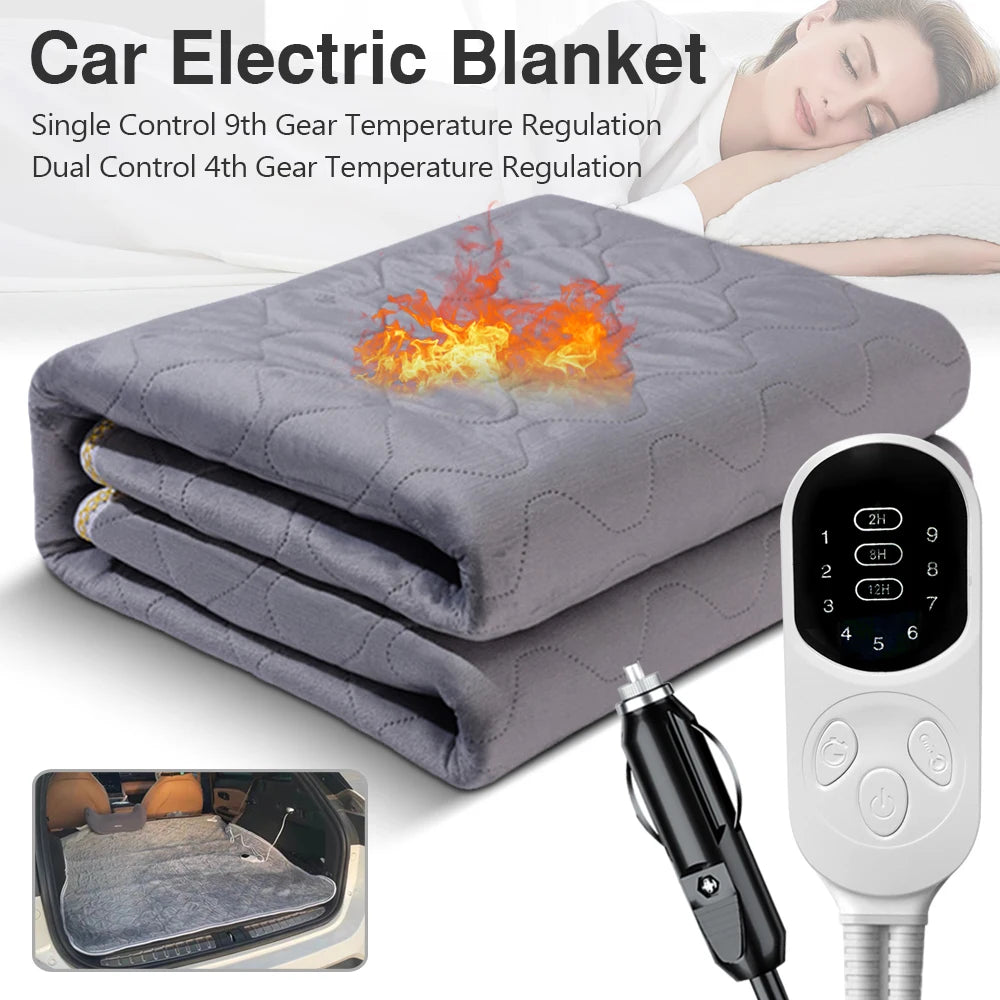 Gearyx Cozy — 12V Heated Car Blanket