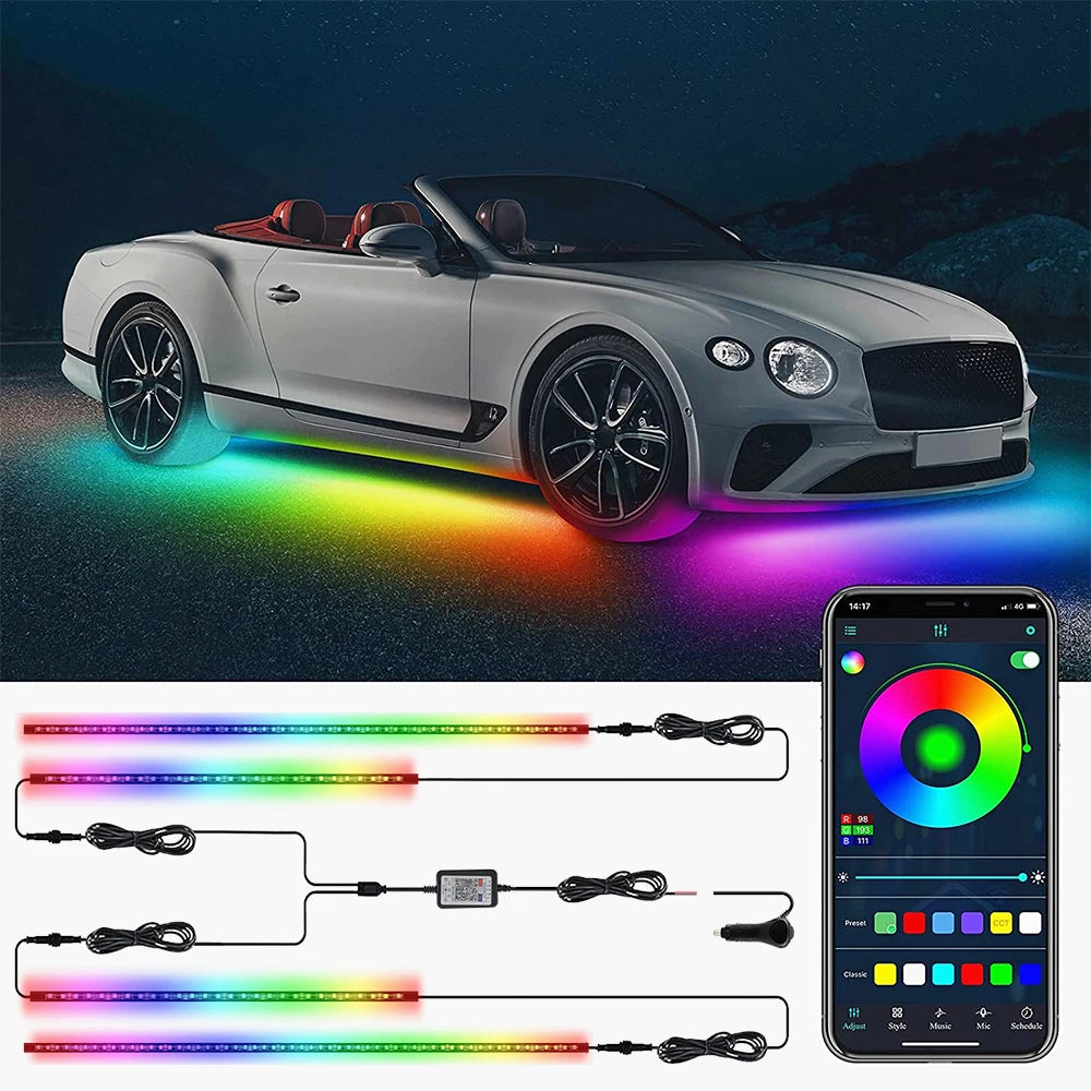 Gearyx Aura — Exterior Underglow Kit (App + Music Sync) — view 3