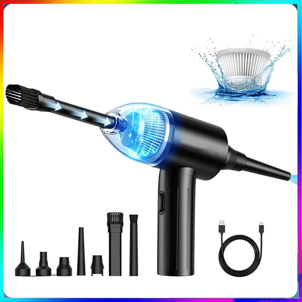 Gearyx Cyclone — 2-in-1 Car Vacuum + Air Duster — view 2