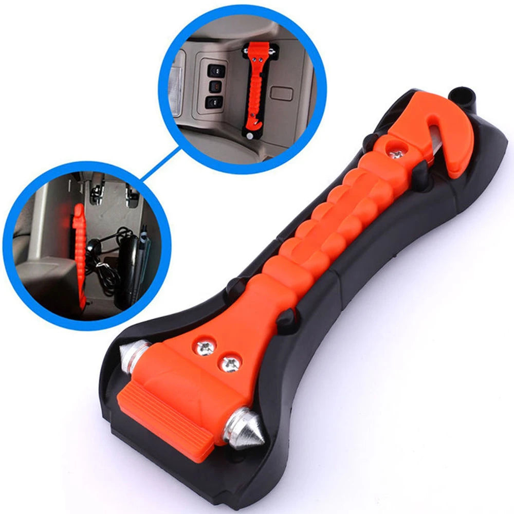 Gearyx Escape — Car Safety Hammer & Belt Cutter (2-Pack)