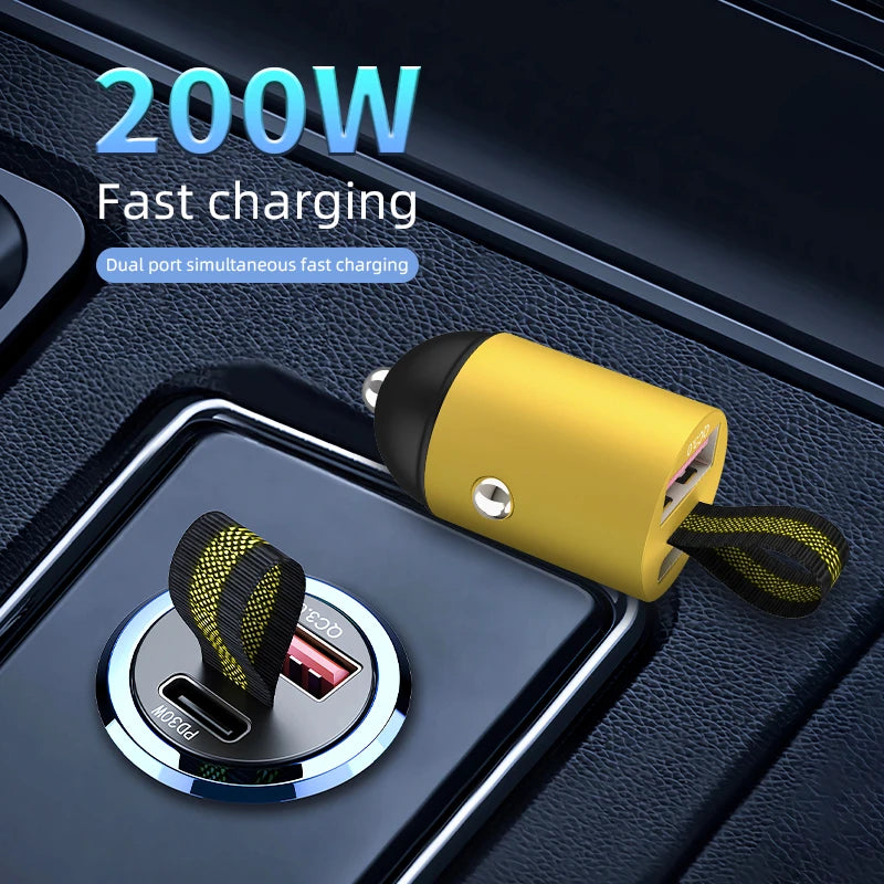 Gearyx Bolt — 65W GaN Dual USB-C Car Charger — view 3