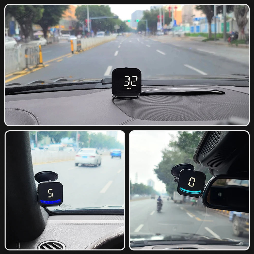 Gearyx Dash HUD Mini — GPS Speedometer Display — view 3