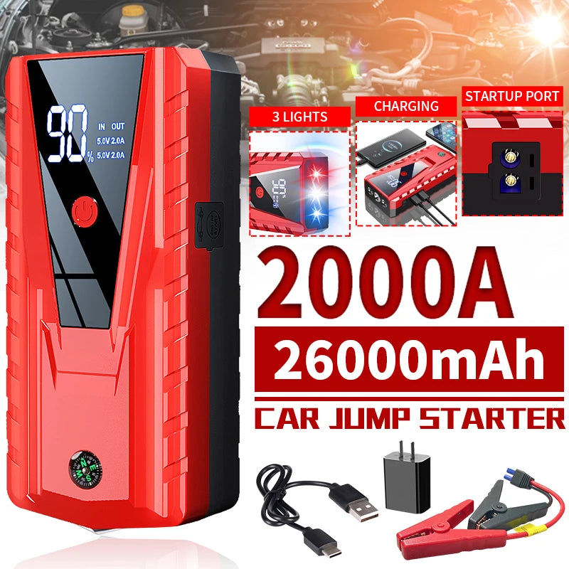 Gearyx Surge — 2500A Jump Starter & Power Bank — view 4