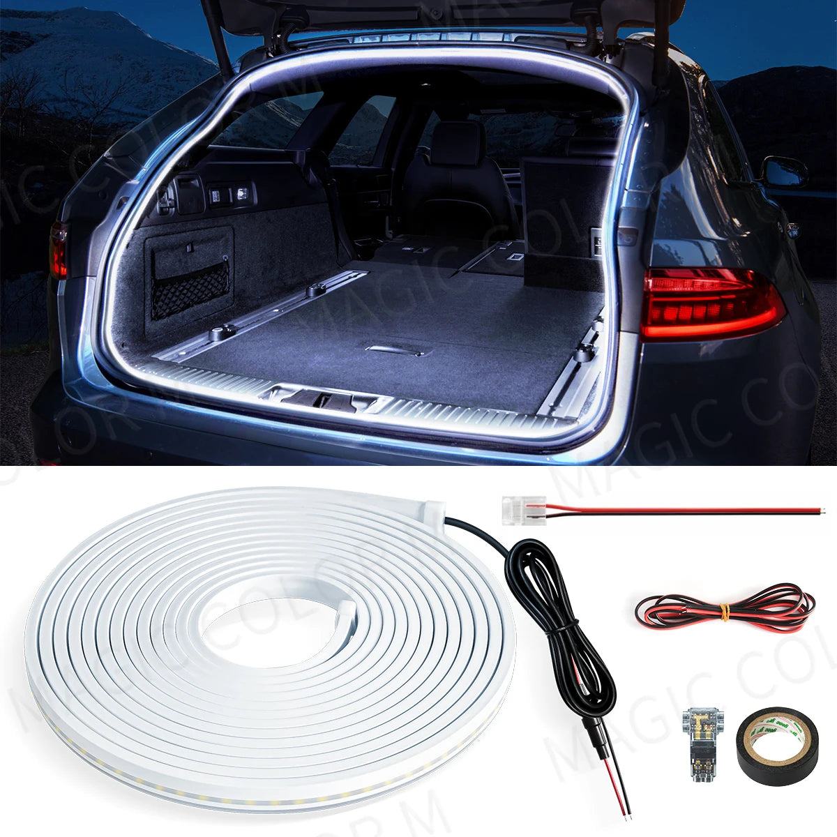 Gearyx Trunk Light — Plug-In LED Strip — view 4