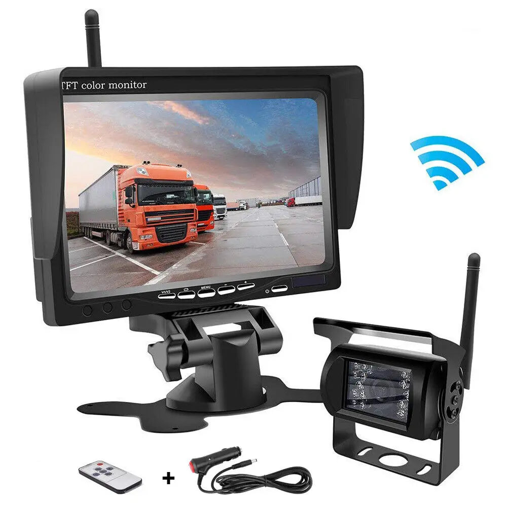Gearyx Rear Pro — Wireless RV & Trailer Camera System (7" Split Monitor)