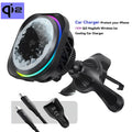 Gearyx Frost — Qi2 25W MagSafe Car Mount with Active Cooling