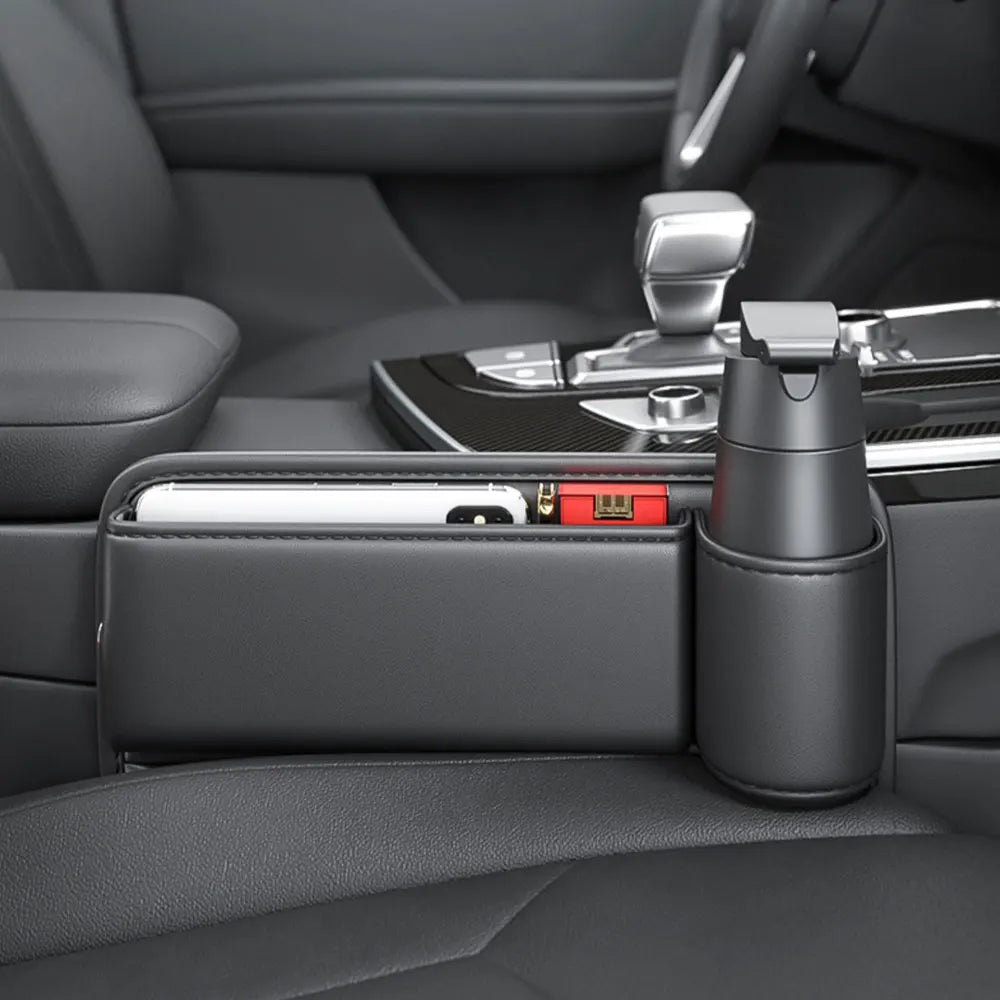Gearyx Gap — Seat Gap Organizer with Cup Holder (Pair) — view 4