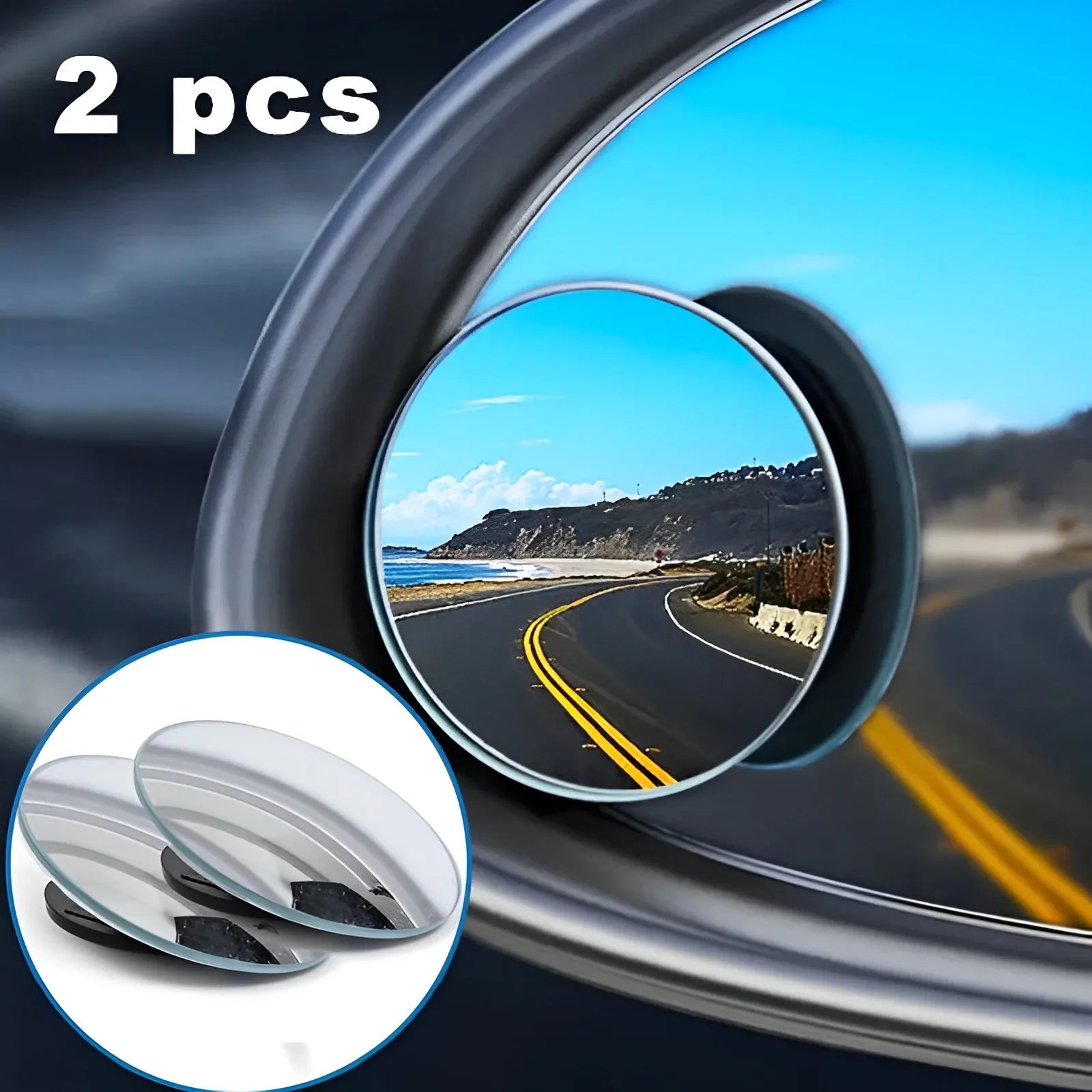 Gearyx Spot — Blind Spot Mirrors (2-Pack)