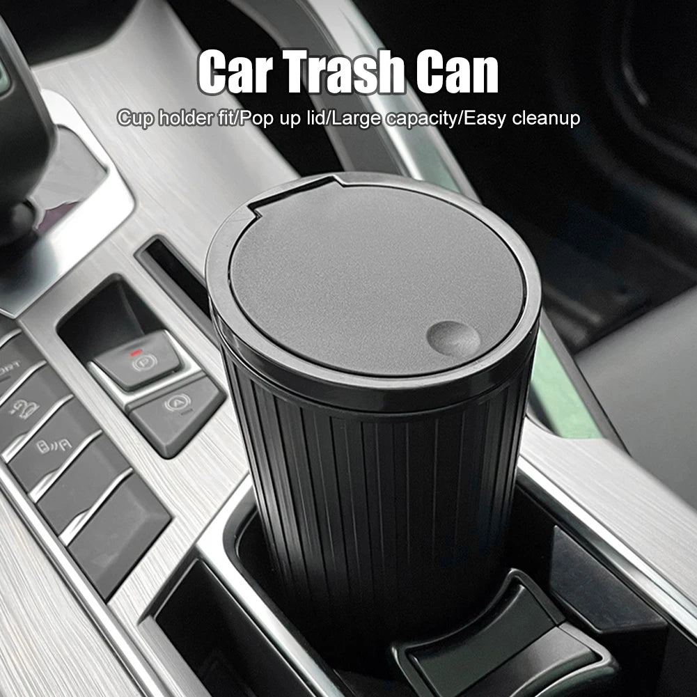 Gearyx Bin — Car Trash Can with Lid & Liners