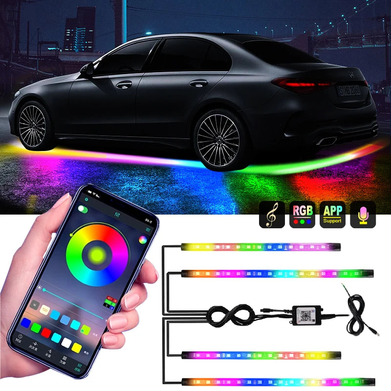 Gearyx Aura — Exterior Underglow Kit (App + Music Sync) — view 4