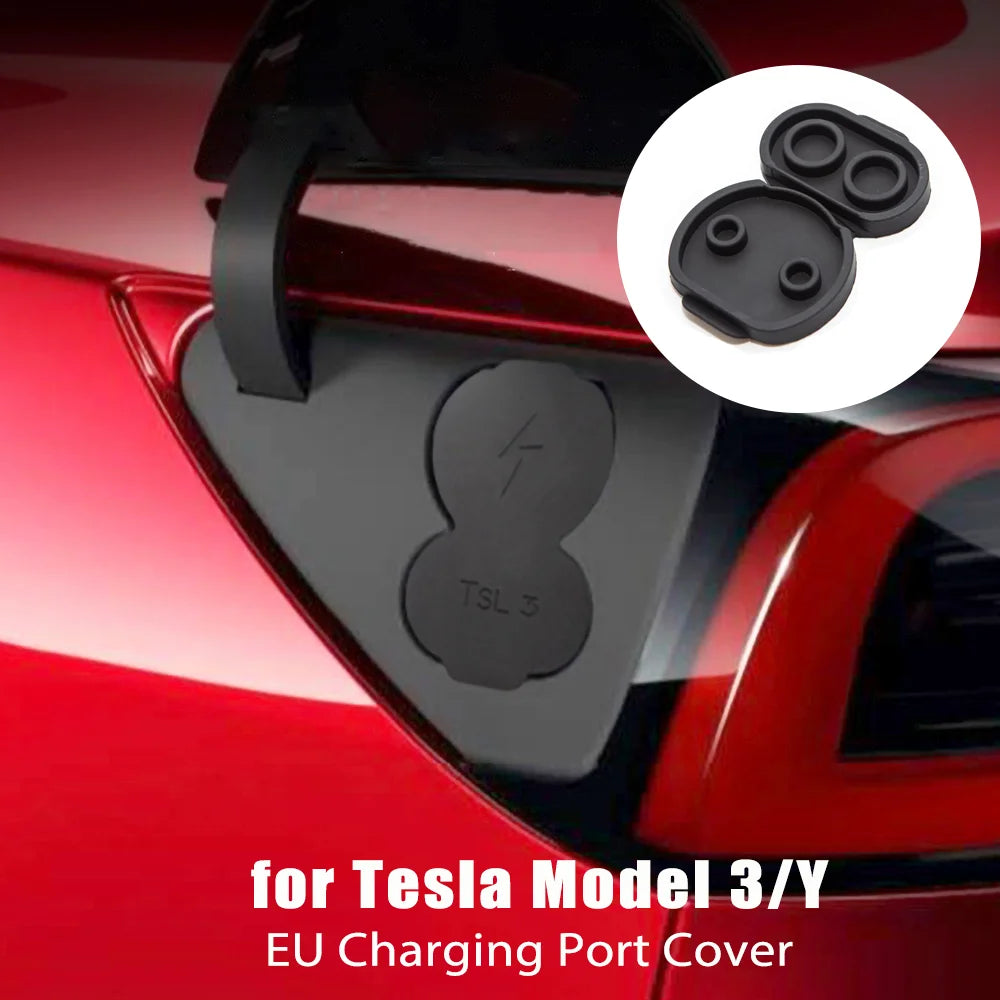 Gearyx EV Port Kit — Charge Port Cover + Adapter Lock + Port LED