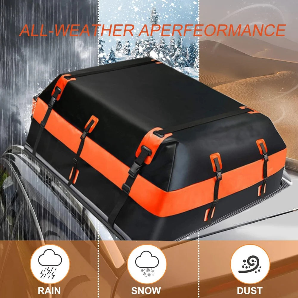 Gearyx Rooftop — Waterproof Roof Cargo Bag (450L)