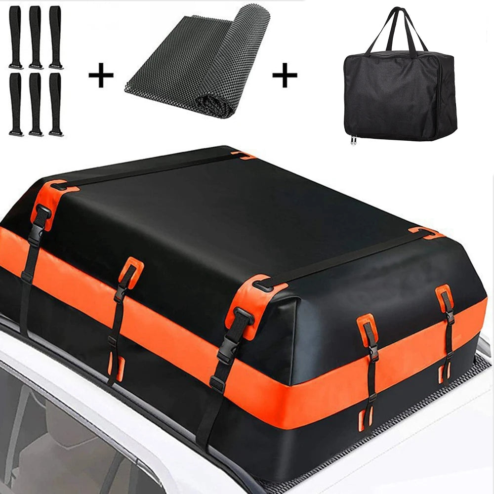Gearyx Rooftop — Waterproof Roof Cargo Bag (450L)