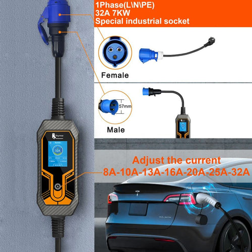 Gearyx Charge — Portable Level 2 EV Charger 40A (9.6kW) — view 2