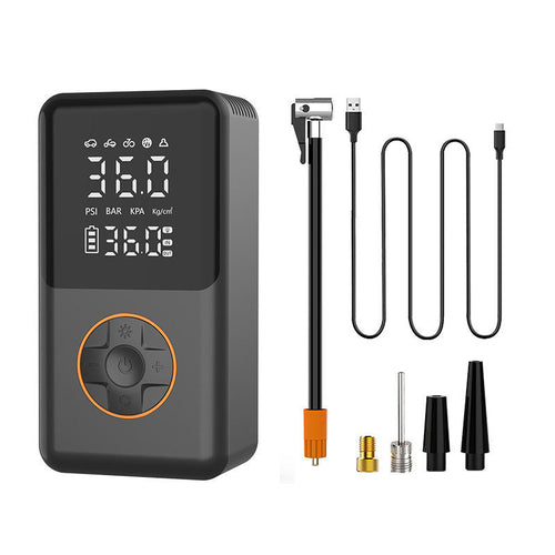Gearyx Air — Smart Cordless Tire Inflator with Auto-Stop