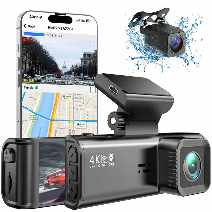 Gearyx Vision Duo — 4K Dual Dash Cam with Parking Mode — view 4