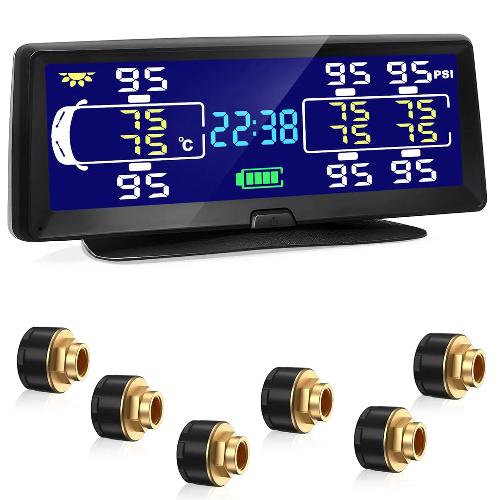 Gearyx Guard RV — Trailer & RV TPMS (up to 7 Tires, Signal Repeater)