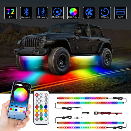 Gearyx Aura — Exterior Underglow Kit (App + Music Sync) — view 2