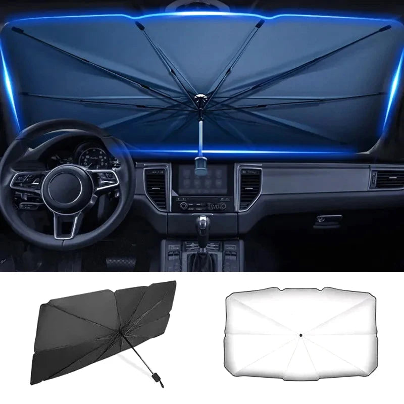 Gearyx Umbrella Windshield Sunshade — 10-Second Setup