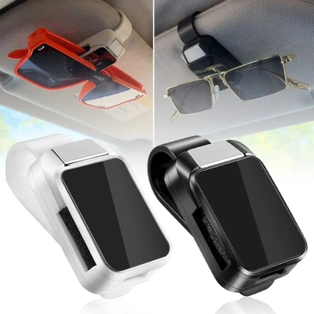 Gearyx Vue — Sunglasses Holder Clip for Visor (2-Pack)