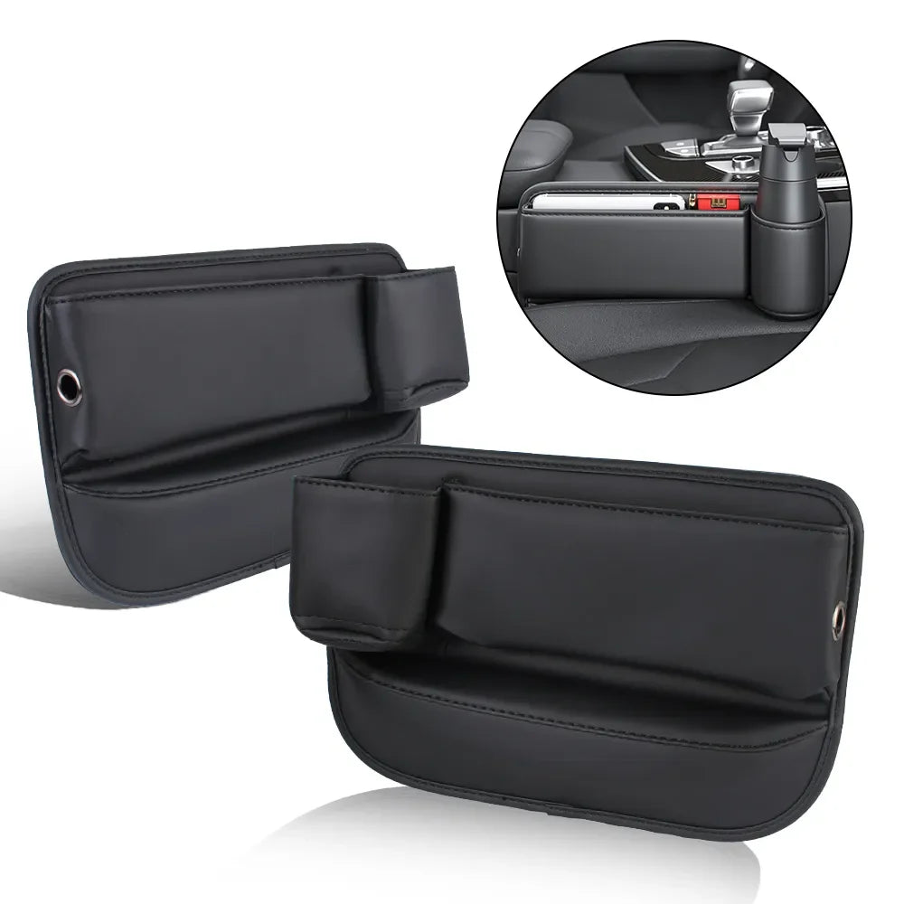 Gearyx Gap — Seat Gap Organizer with Cup Holder (Pair) — view 2