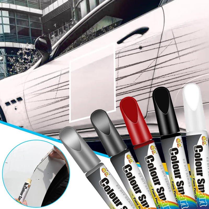 Gearyx Touch — Scratch Touch-Up Paint Pen Kit (Clear + Black + White)