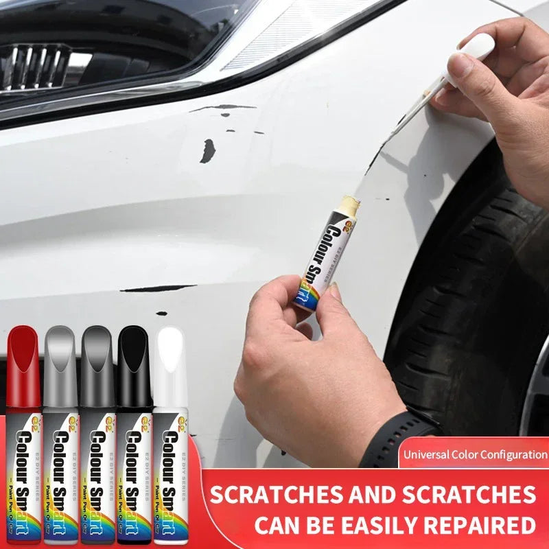 Gearyx Touch — Scratch Touch-Up Paint Pen Kit (Clear + Black + White)