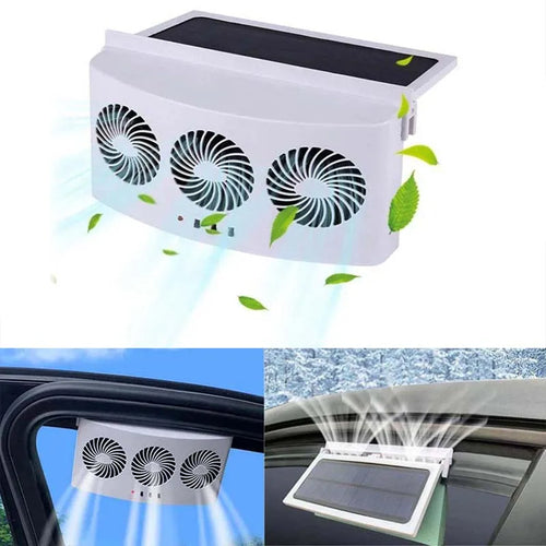 Gearyx Breeze — Solar Car Window Fan