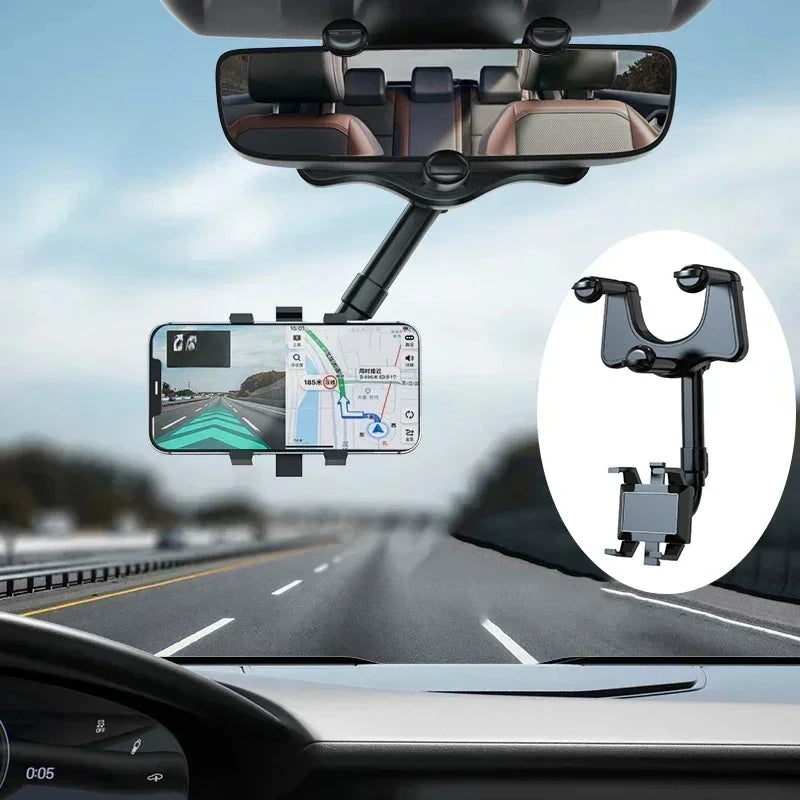 Gearyx Mirror Mount — Rearview Phone Holder — view 4