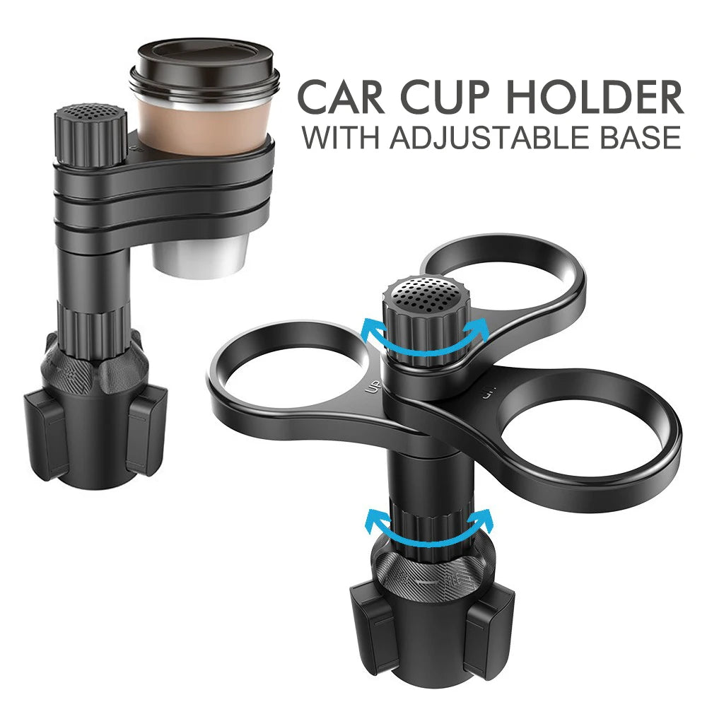 Gearyx Cup Pro — Cup Holder Expander with Phone Mount — view 3
