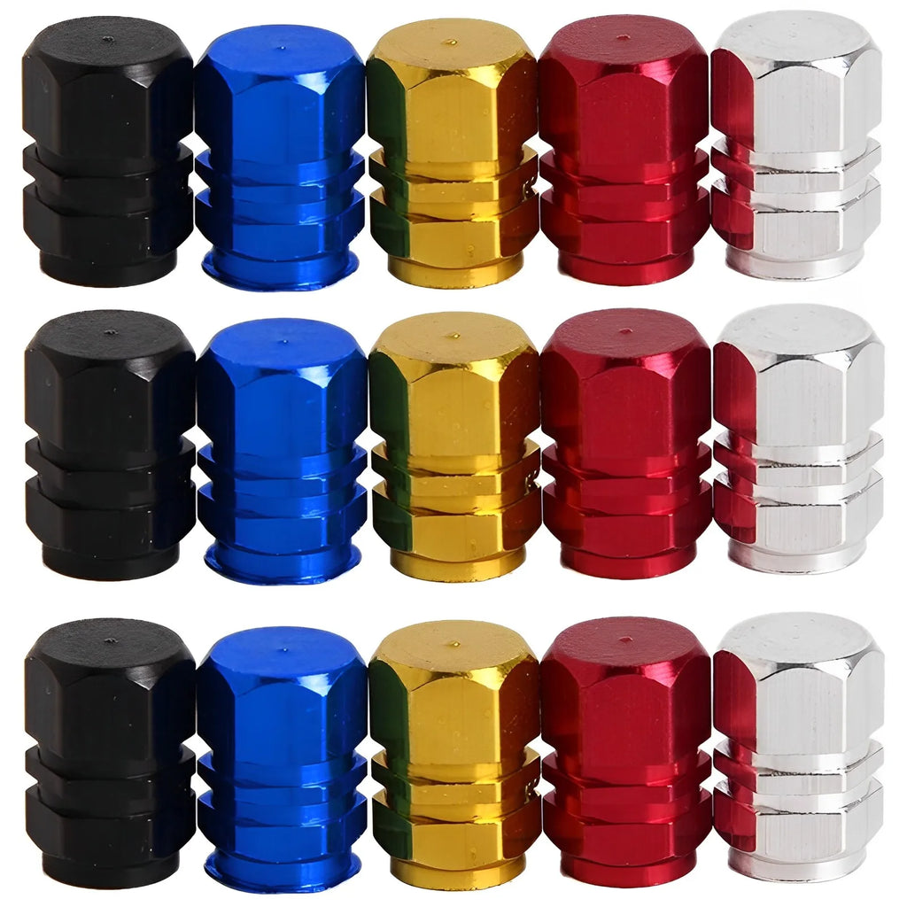 Gearyx Cap — Aluminum Tire Valve Caps (4-Pack)