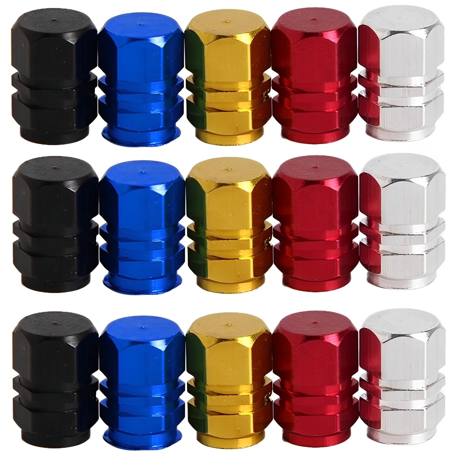 Gearyx Cap — Aluminum Tire Valve Caps (4-Pack)