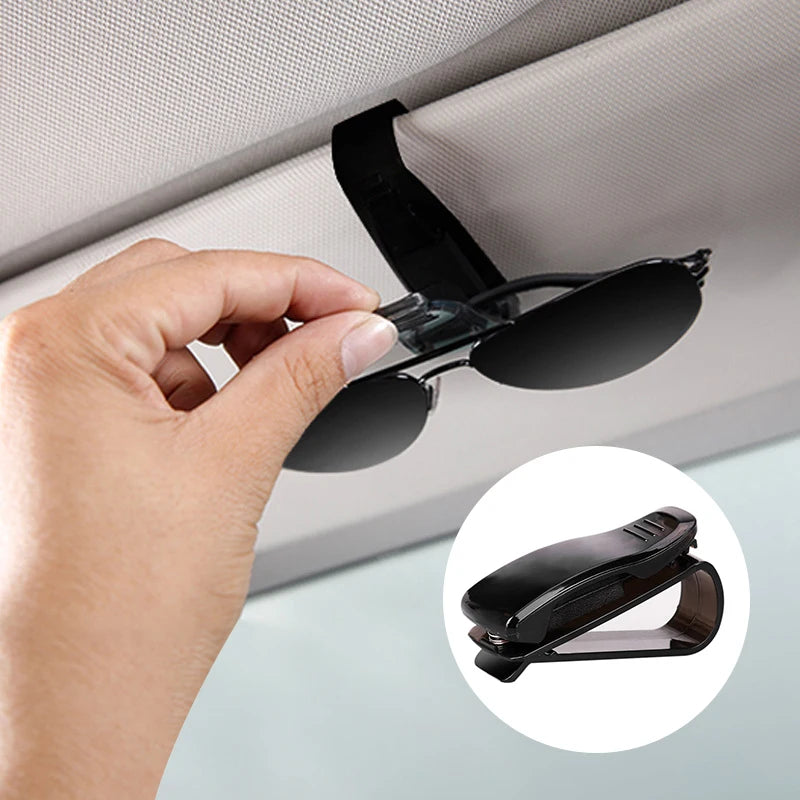 Gearyx Vue — Sunglasses Holder Clip for Visor (2-Pack)