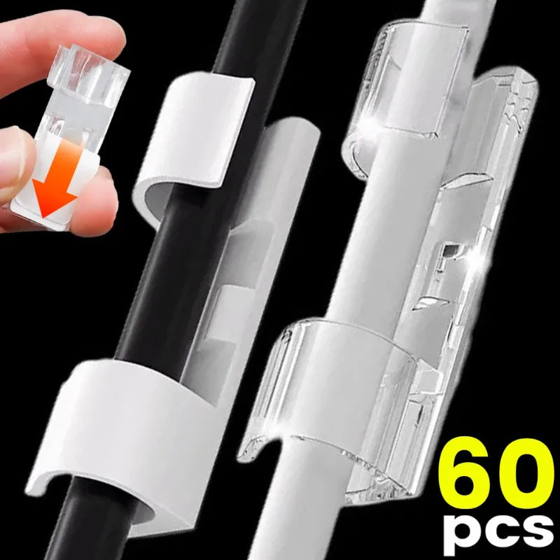 Gearyx Clip — Cable Organizer Clips (6-Pack)