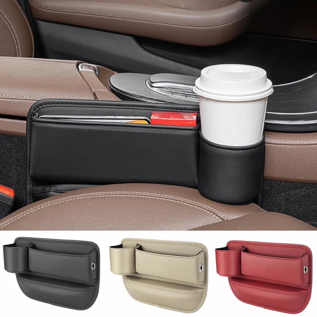 Gearyx Gap — Seat Gap Organizer with Cup Holder (Pair) — view 3