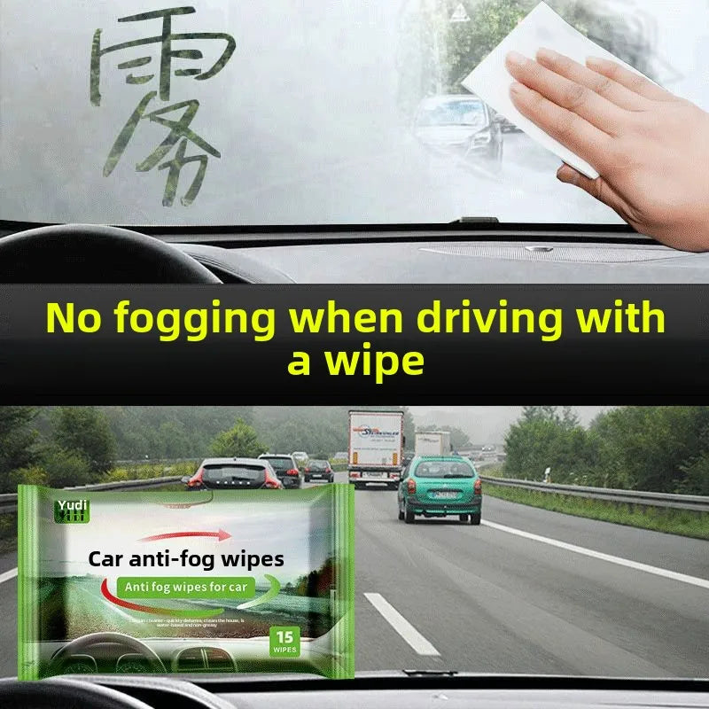 Gearyx Clear View — Anti-Fog Windshield Cloth (Reusable)