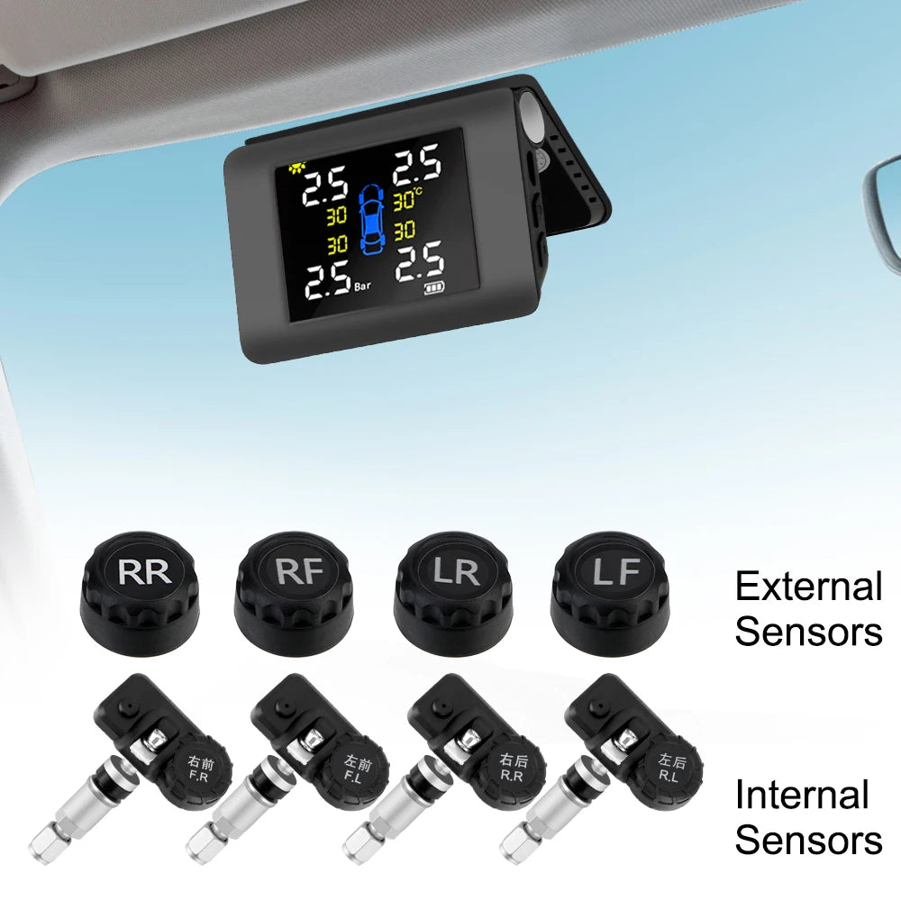 Gearyx Guard — Solar TPMS with 4 External Sensors — view 2