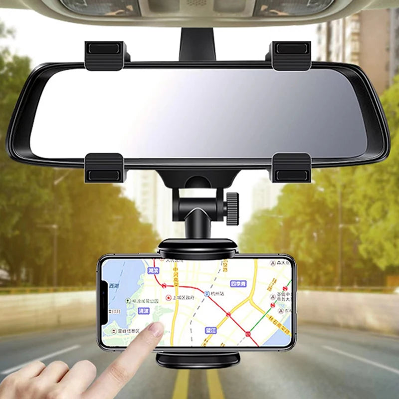 Gearyx Mirror Mount — Rearview Phone Holder — view 2