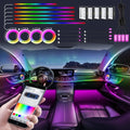 Gearyx Glow — RGBIC Interior Light Kit (App + Music Sync)