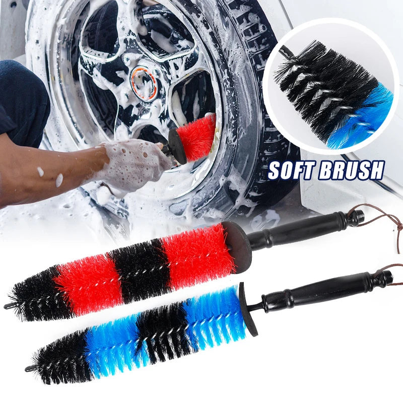 Gearyx Wheels — Complete Wheel & Rim Brush Kit (5pc)