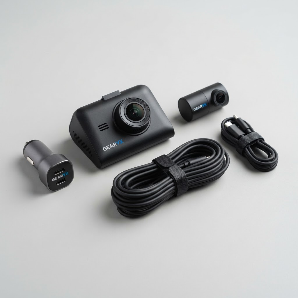 dash cam complete kit