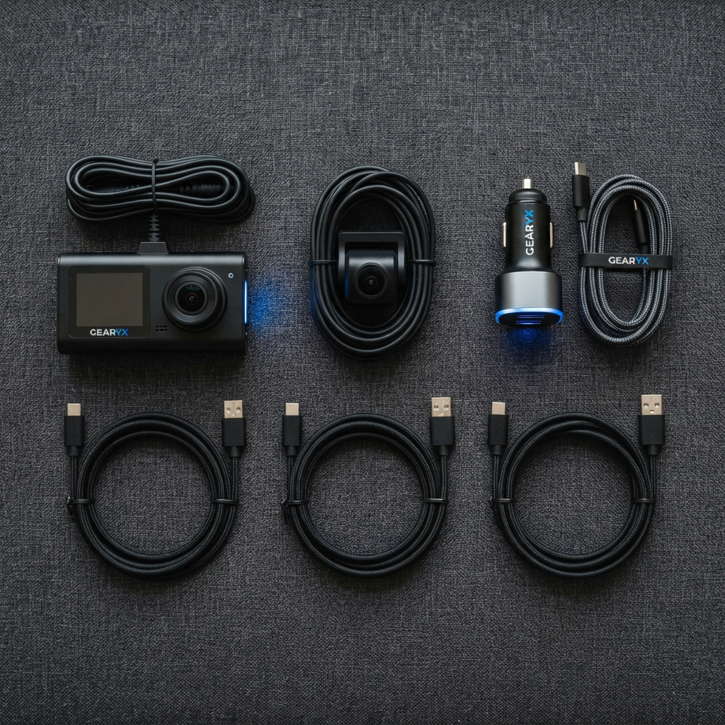 dash cam complete kit