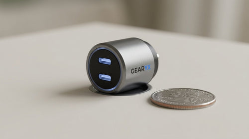 Gearyx Bolt — 65W GaN Dual USB-C Car Charger — view 2