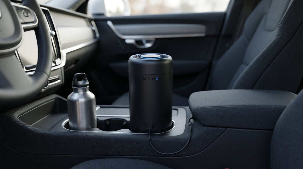 Gearyx Pure — Car Air Purifier with HEPA Filter (USB-C) — view 2