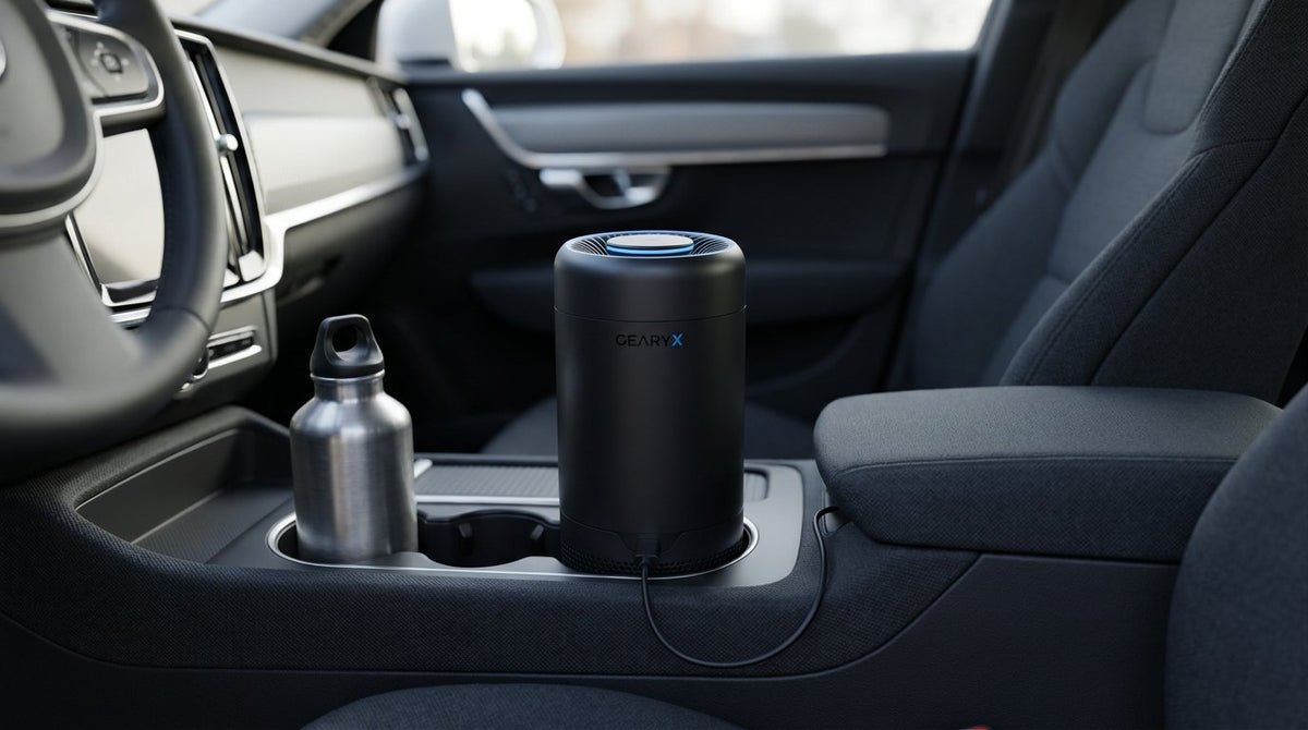 Gearyx Pure — Car Air Purifier with HEPA Filter (USB-C) — view 2
