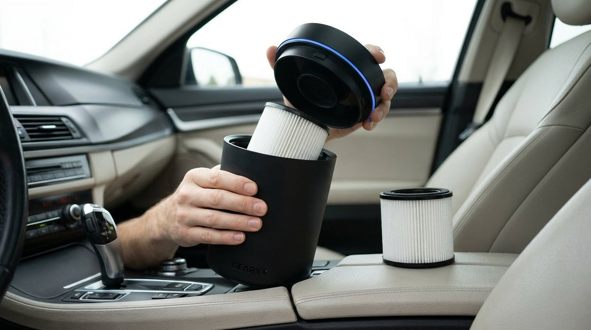Gearyx Pure — Car Air Purifier with HEPA Filter (USB-C) — view 3
