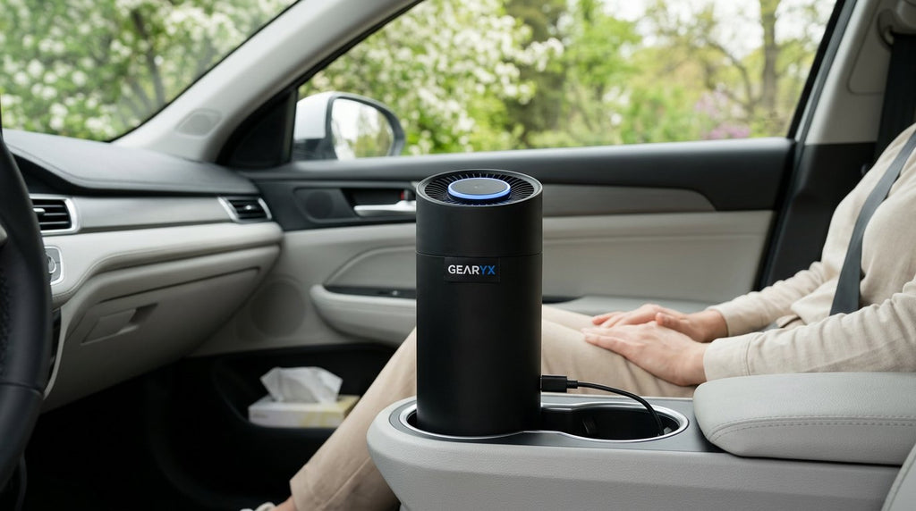 Gearyx Pure — Car Air Purifier with HEPA Filter (USB-C) — view 4