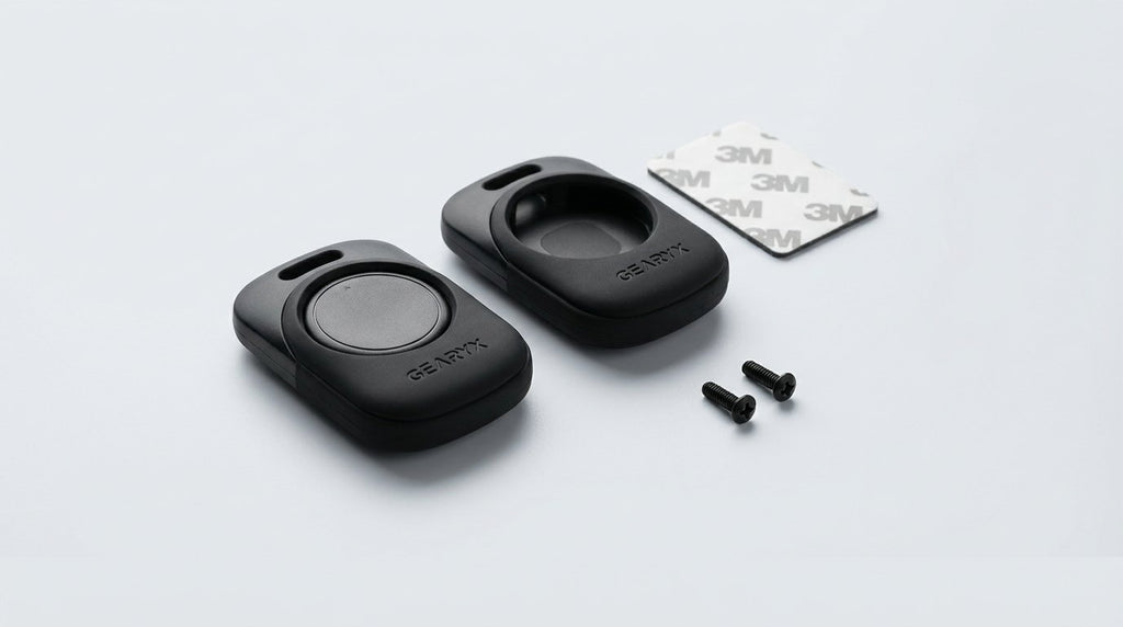 Gearyx Tag — Hidden AirTag Holders for Car (2-Pack)