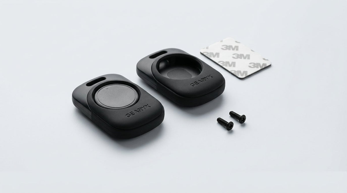 Gearyx Tag — Hidden AirTag Holders for Car (2-Pack)